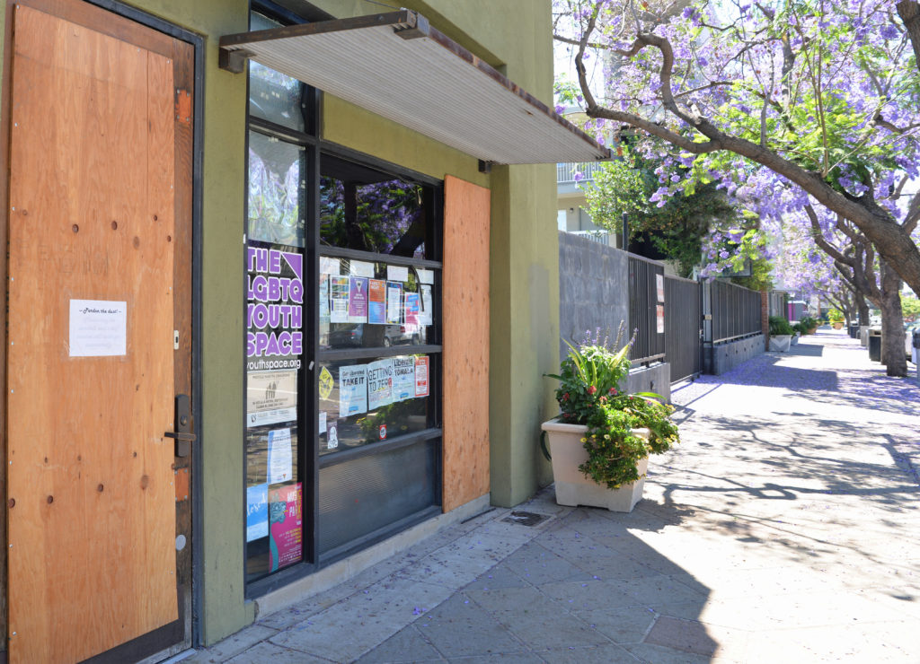 LGBTQ Youth Space vandalized san jose, california