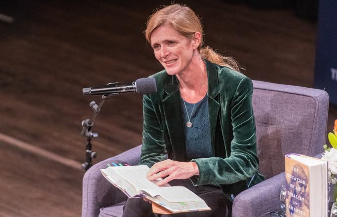 Former U.S. Ambassador to the United Nations Samantha Power